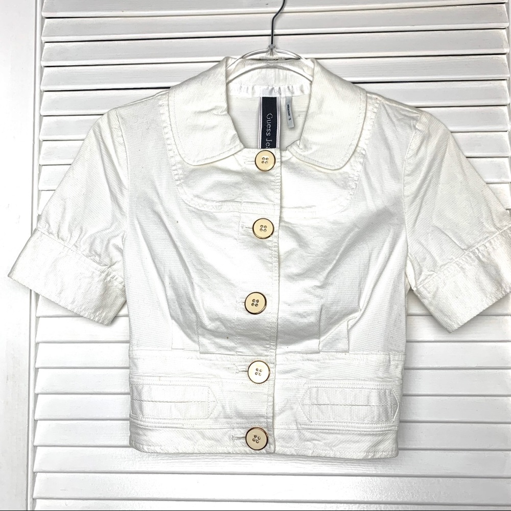Guess Jeans cropped jacket size XS